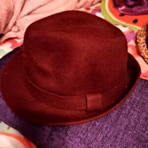 Dark Brown Fedora, New, OS